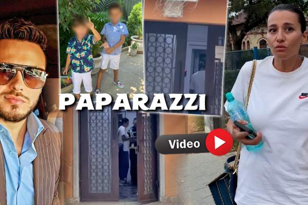 Imagini și declarații exclusive cu Claudia Pătrășcanu la poliția din Bolintin! Cântăreața încearcă să își recupereze copiii de la Gabi Bădălău | PAPARAZZI
