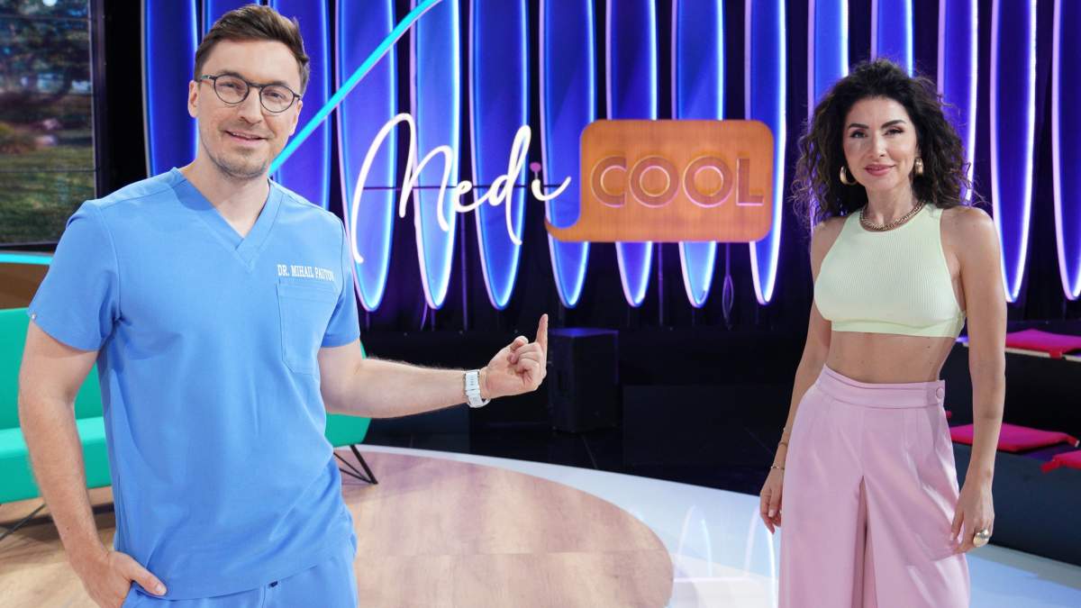 Dr. Mihail Pautov și Carmen Brumă revin la Antena 1 cu un nou sezon MediCOOL, începând din 14 septembrie, în fiecare sâmbătă, de la 12.00