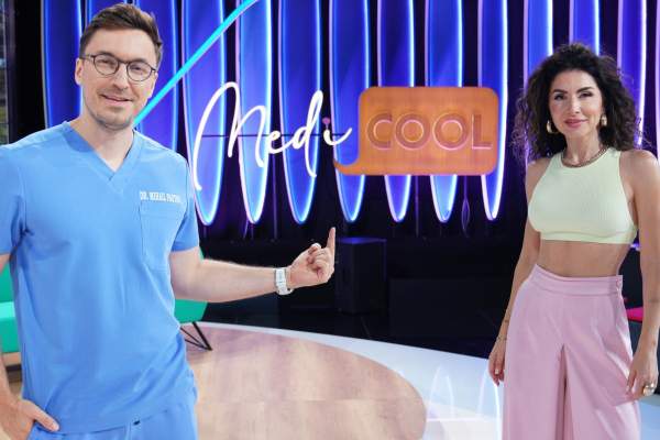 Dr. Mihail Pautov și Carmen Brumă revin la Antena 1 cu un nou sezon MediCOOL, începând din 14 septembrie, în fiecare sâmbătă, de la 12.00