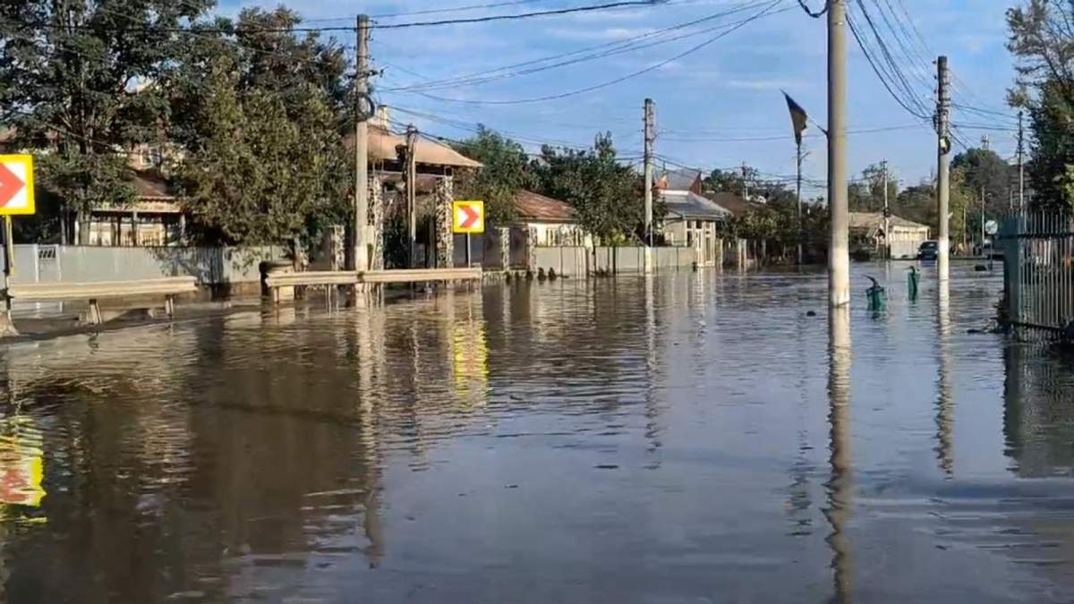 inundații în Galați