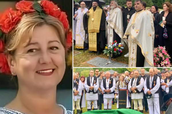 Cristina Irimie, profesoara ucisă în atacul armat de la un liceu din SUA, a fost condusă pe ultimul drum. Imagini dureroase de la înmormântare | FOTO