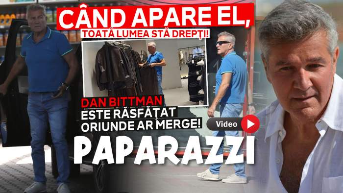 Când apare el, toată lumea stă drepţi! Dan Bittman este răsfăţat oriunde ar merge! Cum arată o zi din viaţa şarmantului artist / PAPARAZZI