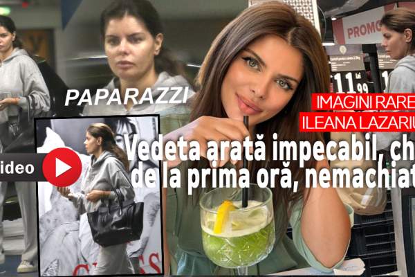Imagini rare cu Ileana Lazariuc! Vedeta arată impecabil, chiar de la prima oră, nemachiată! Cum sunt dimineţile pentru aceasta | PAPARAZZI