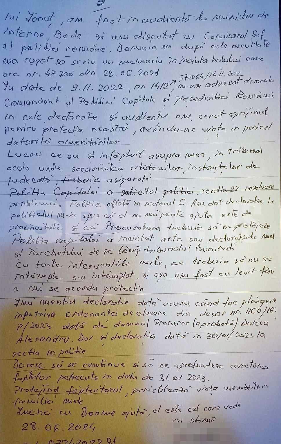 Liderul polițiștilor acuzați de tortură, declarat nevinovat / Documente exclusive din dosarul scandalului din Tribunalul București