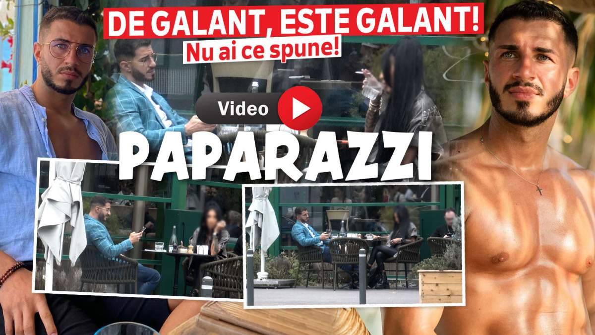 De galant, e galant! Nu ai ce spune! Cum şi în compania cui l-au surprins paparazzii pe Alin Simoiu, ispita de la Insula Iubirii | PAPARAZZI