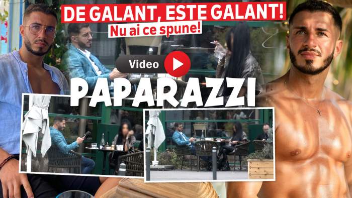 De galant, e galant! Nu ai ce spune! Cum şi în compania cui l-au surprins paparazzii pe Alin Simoiu, ispita de la Insula Iubirii | PAPARAZZI