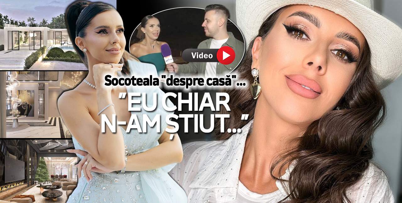 Socoteala "despre casă".... Georgiana Lobonţ mai bagă o fisă! De ce amână artista mutarea în noua locuinţă: ”Eu chiar n-am știut...” /  VIDEO