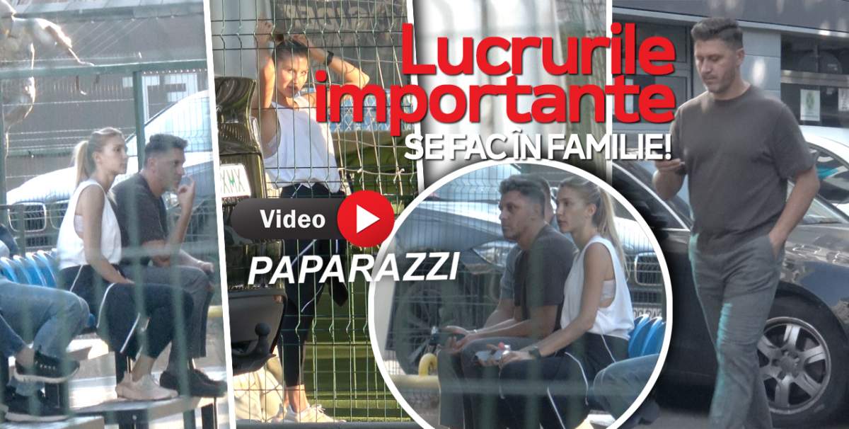 Lucrurile importante se fac în familie! Cum au fost surprinşi Ciprian Marica şi Ioana de către paparazii SpyNews.ro