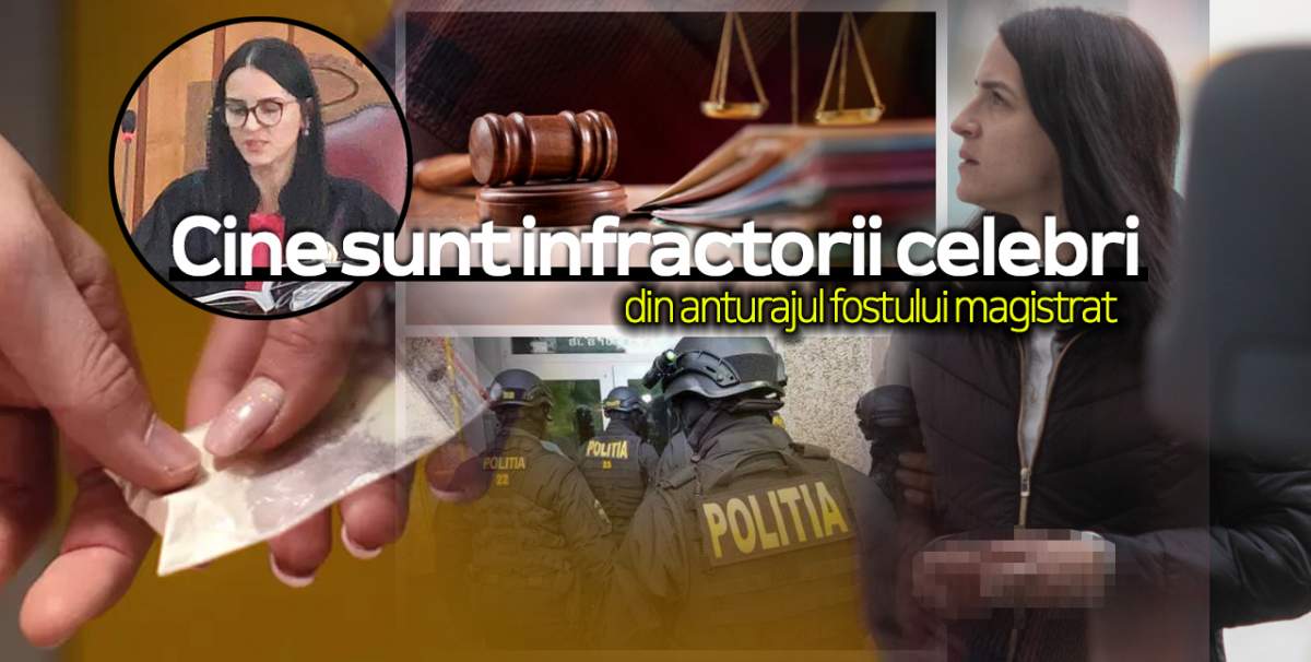 Judecătoarea care se droga cu mafioții, decizie de ultimă oră / Cine sunt infractorii celebri din anturajul ei!