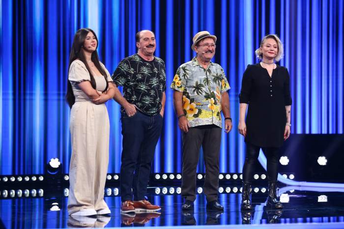 Romică Țociu și Cornel Palade, pentru prima dată pe scena iUmor, alături de fiicele lor, Daria și Ada. Cel de-al 17-lea sezon va avea premiera pe 7 septembrie, de la 20:00, la Antena 1