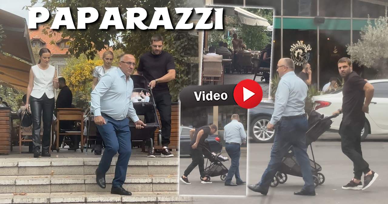 Imagini emoţionante cu Adi Popa, soţia şi copilul! Cine este ajutorul de nădejde pentru fotbalist când vine vorba de chestiuni organizatorice / PAPARAZZI