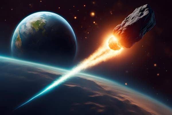 Un asteroid intră astăzi în atmosfera Pământului! Din ce zonă poate fi observat de oameni