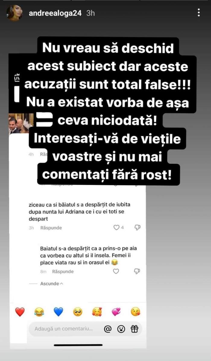 Fosta logodnică a lui Adrian Minune Jr. rupe tăcerea după despărțire. De ce s-ar fi separat fiul manelistului și Andreea Loga. Urmau să facă nunta anul viitor