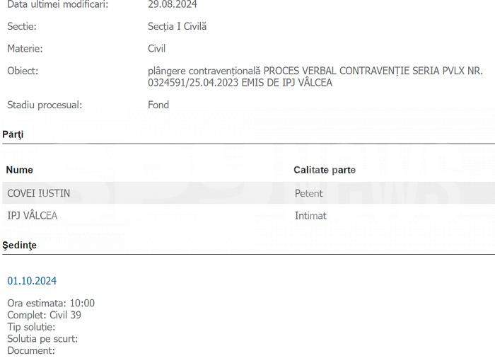 Polițiștii amendați în dosarul lui Iustin Covei, decizie de ultimă oră / Fiul de judecător condamnat pentru că și-a maltratat iubita, care abia născuse, joacă tare