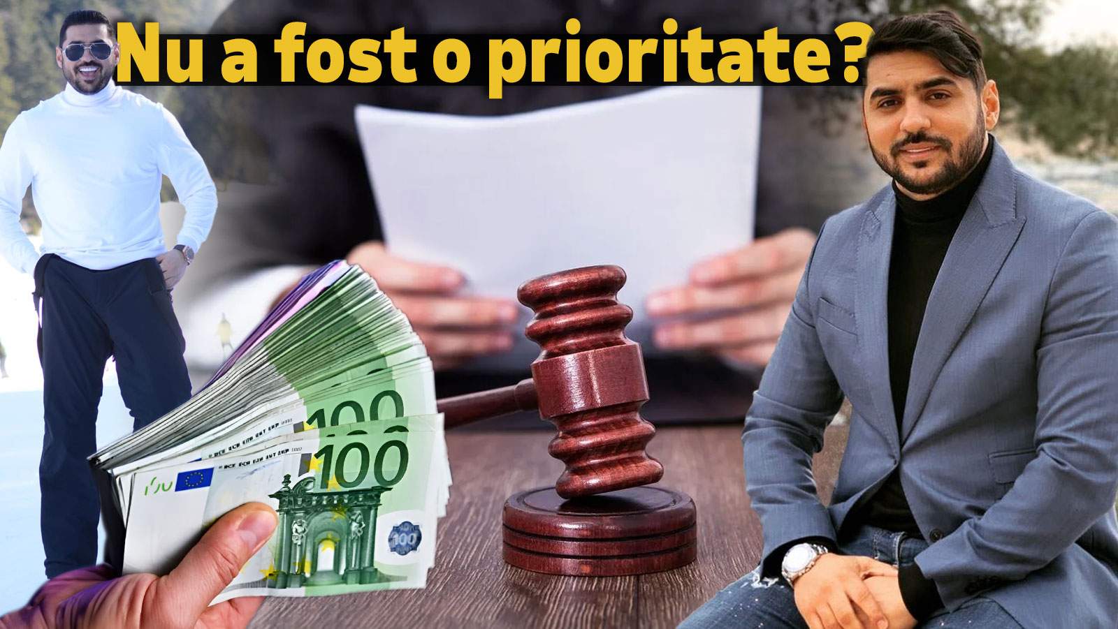 Fane Vancică, într-o ipostază jenantă, pentru 2.000 de euro / Forțat să-și plătească datoriile