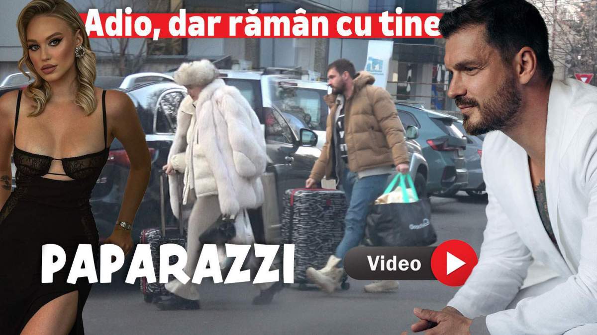 Imagini interesante cu Gina Chirilă și Bogdan Vlădău! Separați, dar tot împreună! Cum i-au surprins paparazzii SpyNews pe cei doi / PAPARAZZI