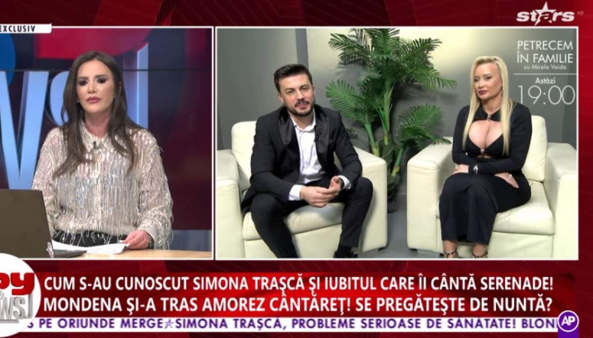 Ce trecut ascunde noul iubit al Simonei Traşcă?  Este primul bărbat cu care se afişează după 20 de ani