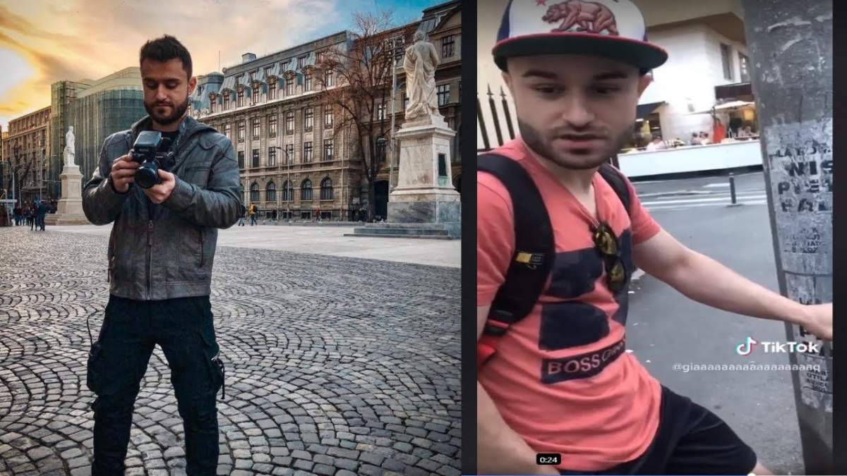 Influencer bătut în București, după ce a vrut să ia un interviu! Reacția polițiștilor