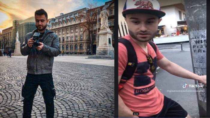 Influencer bătut în București, după ce a vrut să ia un interviu! Reacția polițiștilor