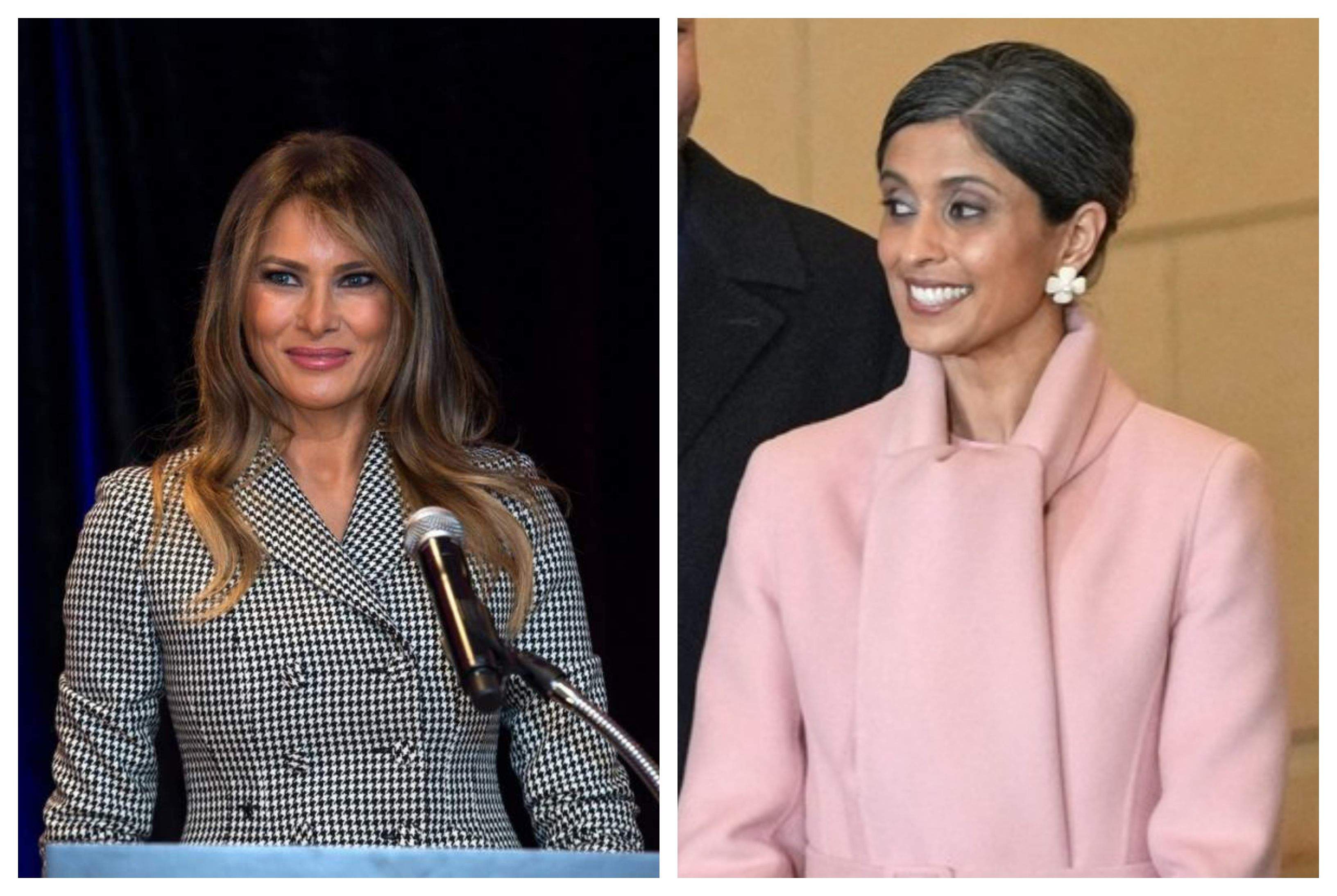 melania trump si usha vance