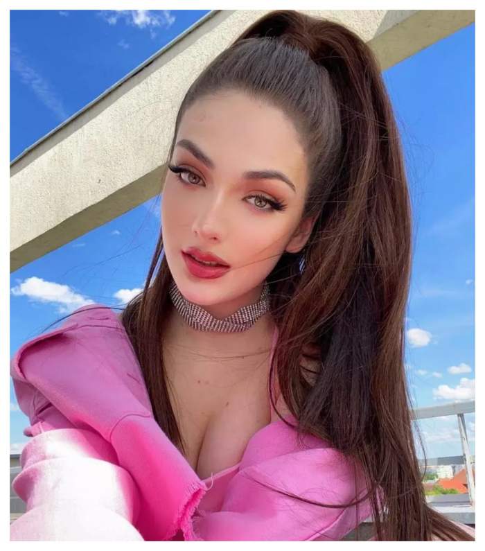 Andreea Bostanică a ajuns pe patul de spital. Influencerița s-a afișat cu perfuzia la mână / FOTO