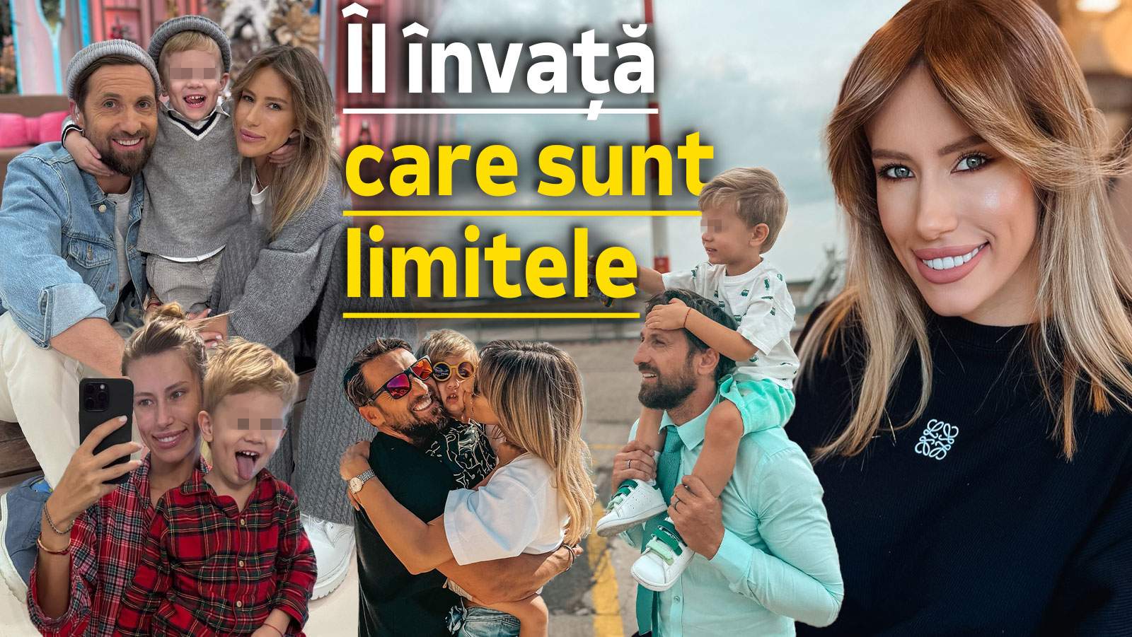 Gabriela Prisăcariu își educă fiul cu reguli clare! Soția lui Dani Oțil nu uită de pedepse: ”Să înțeleagă când e ceva serios sau când e de joacă”