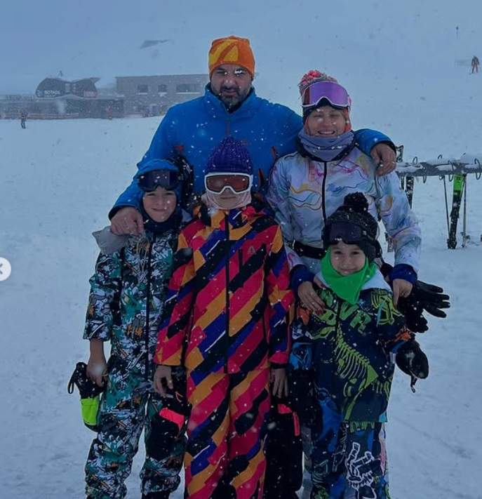 Mirela Vaida, vacanță de vis în Austria, cu întreaga familie. Imagini de colecție / FOTO