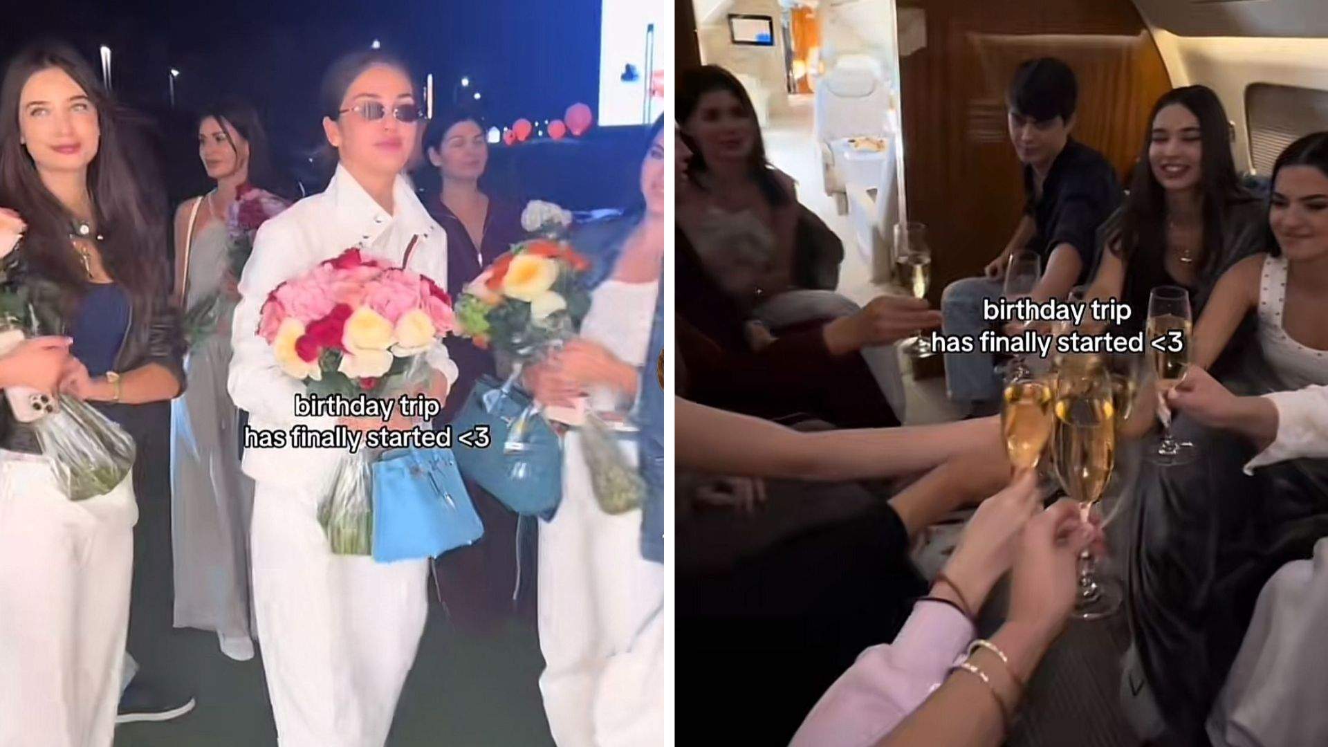 Andreea Bostănică, pe lux și opulență, de ziua ei de naștere! Și-a închiriat din nou un avion privat | VIDEO