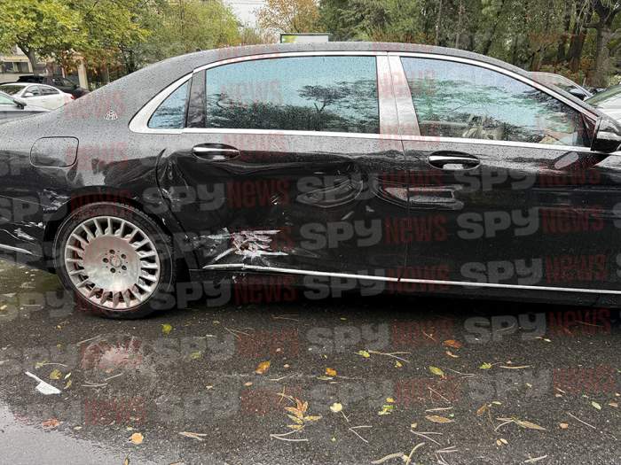 Gabriela Pavel Geambazi, exemplu de calmitate! A făcut accident, au sărit airbag-urile, dar este impasibilă! Imagini de la paparazzi