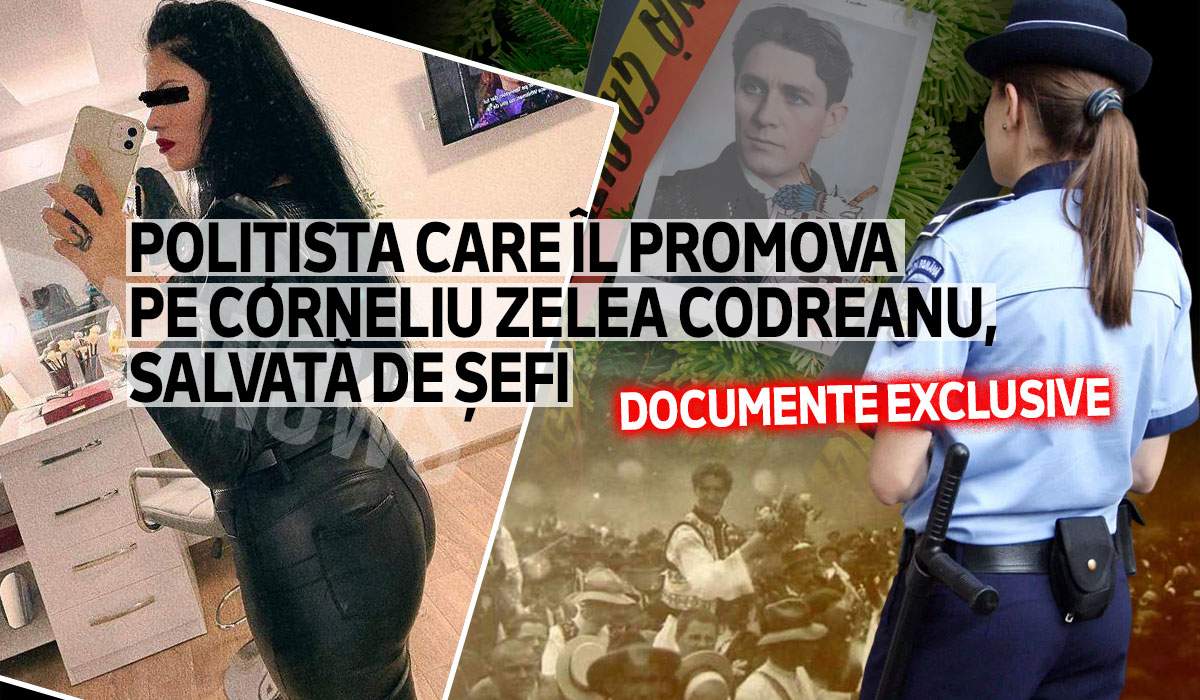 Polițista care îl promova pe Corneliu Zelea Codreanu, salvată de șefi | Documente exclusive