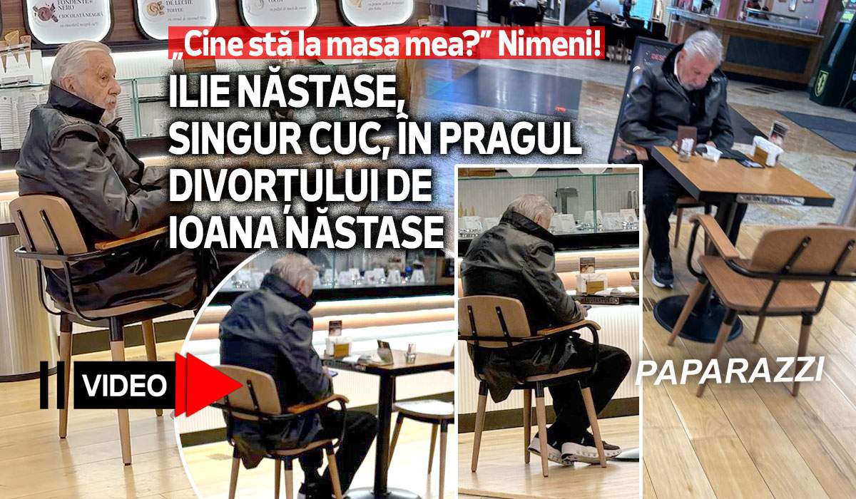 „Cine stă la masa mea?” Nimeni! Ilie Năstase, singur cuc, în pragul divorțului de Ioana Năstase