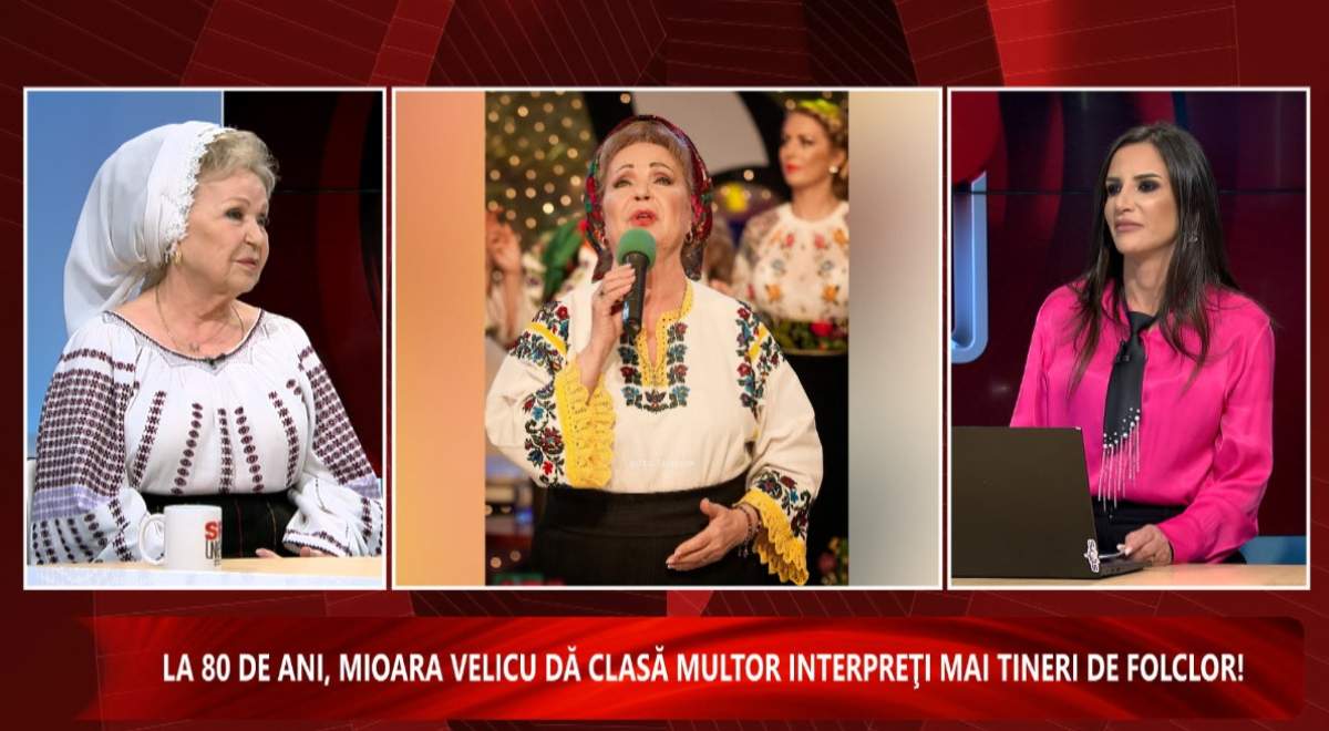 Mioara Velicu, mărturisiri emoționante la Spynews TV: „Sunt un slujitor al folclorului”