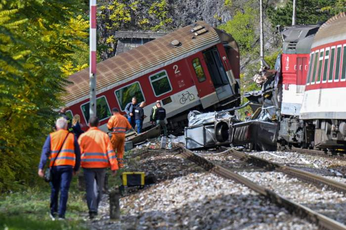 accident feroviar în Slovacia