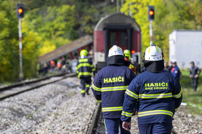 accident feroviar în Slovacia