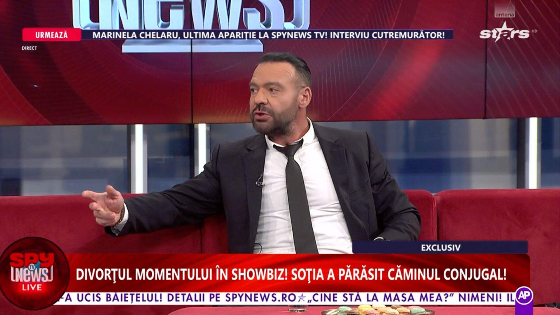 Spynews TV. Cornel Păsat, primele declarații despre divorț! Soția a părăsit căminul conjugal