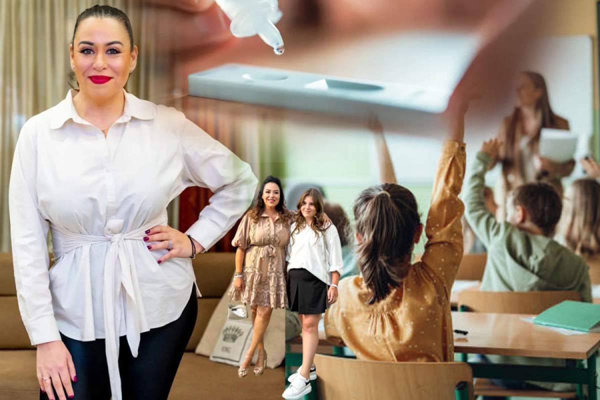 Motivul pentru care fiica Oanei Roman a vrut să meargă la școală, deși nu se simțea bine! Vedeta face declarații exclusive despre alegerile Isabelei