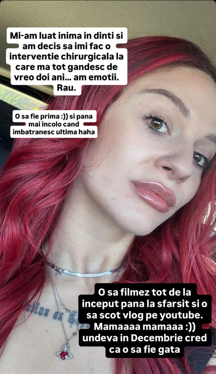 Marilu Dobrescu va ajunge pe mâna medicului estetician! Influencerița a hotărât să își facă o intervenție chirurgicală