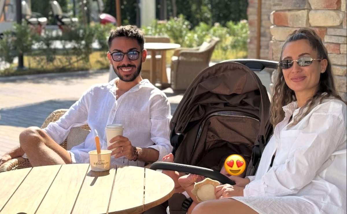Cei trei sunt în vacanță Claudia Puican și Armin Nicoară, fotografii de colecție, alături de fiul lor, Amir. Cei trei sunt în vacanță | FOTO