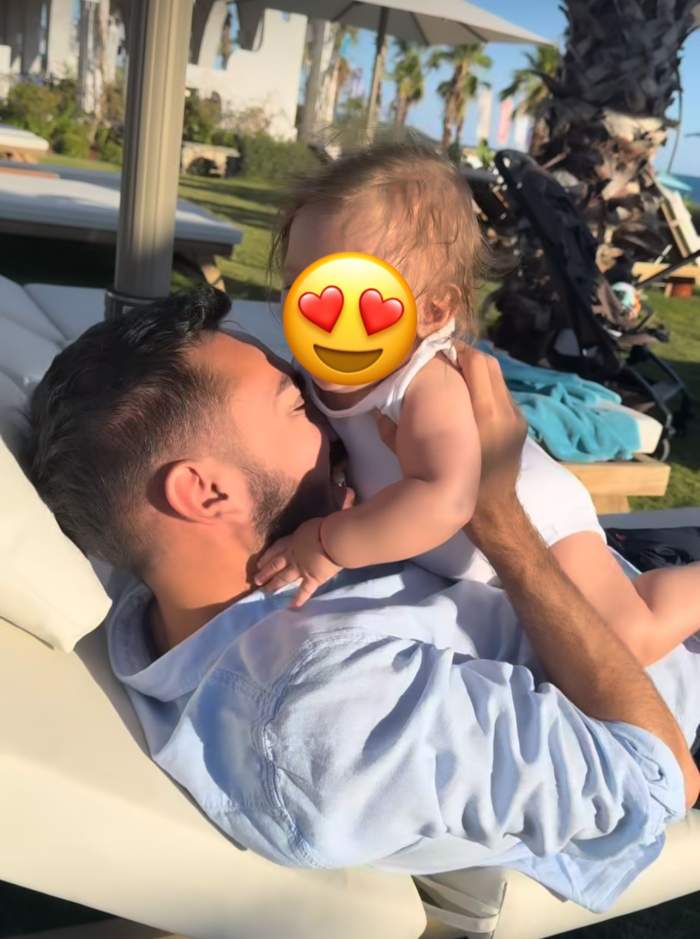 Claudia Puican și Armin Nicoară, fotografii de colecție, alături de fiul lor, Amir. Cei trei sunt în vacanță | FOTO