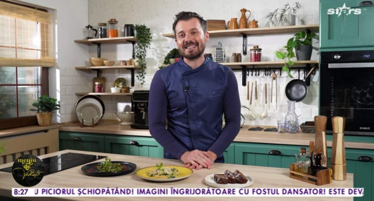 Rețeta lui Chef Horia Manea de orzo cu ciuperci. Cum să obții un preparat delicios în câteva minute