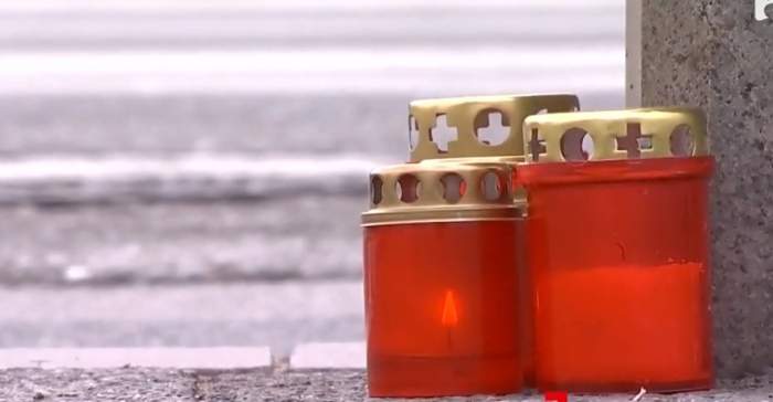 Ce a apărut la locul accidentului unde Elena, tânăra mamă a doi copii, a murit. A fost spulberată de o mașină pe trecerea de pietoni