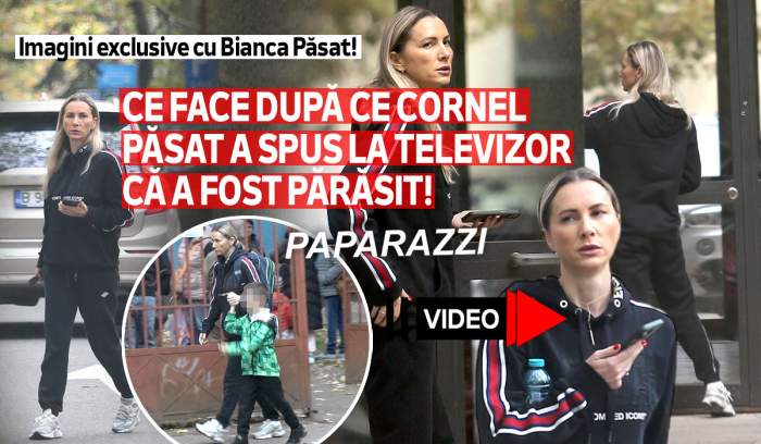 Imagini exclusive cu Bianca Păsat! Ce face după ce Cornel Păsat a spus la televizor că a fost părăsit! | PAPARAZZI
