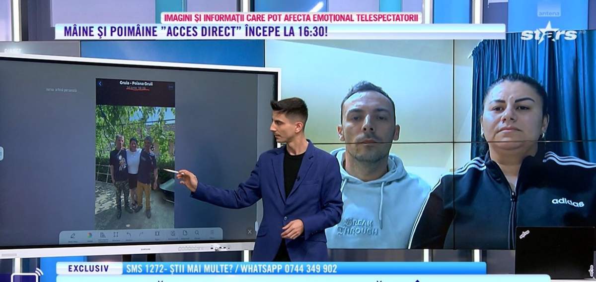 captură din emisiunea Acces Direct