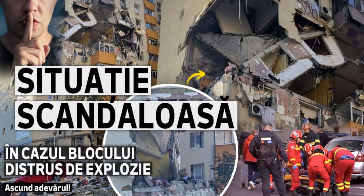 Situație scandaloasă în cazul blocului distrus de explozie | Ascund adevărul!