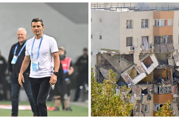Constantin Gâlcă, declarații în lacrimi, după explozia de pe Calea Rahovei. Tatăl și frații antrenorului locuiesc în zona în care s-a produs tragedia