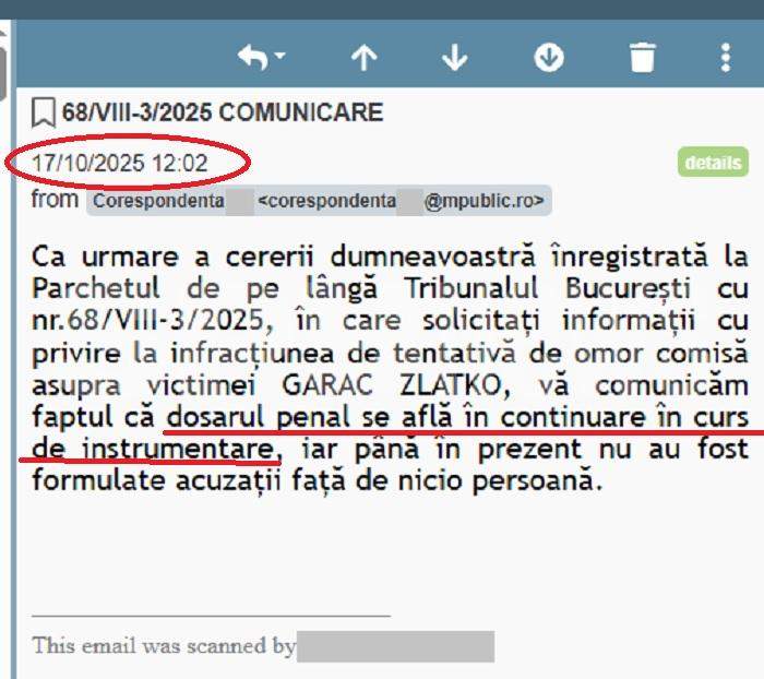 Anunț îngrijorător, în dosarul milionarului ciuruit de un asasin plătit, în Băneasa | Detalii exclusive