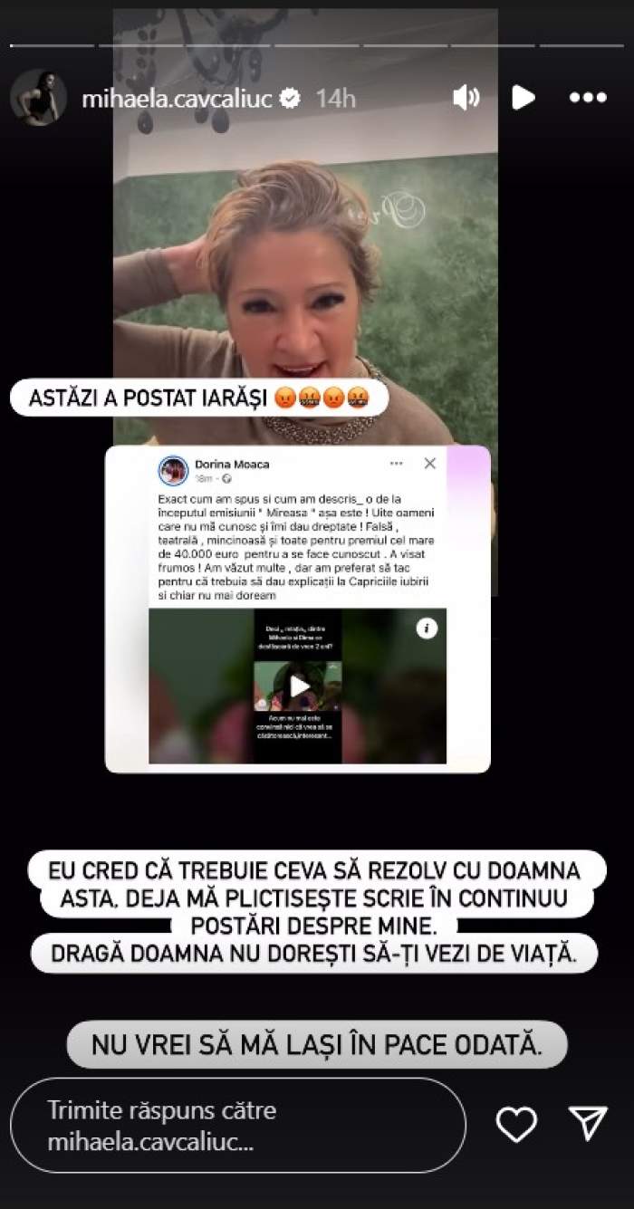 mihaela si doamna dorina mireasa