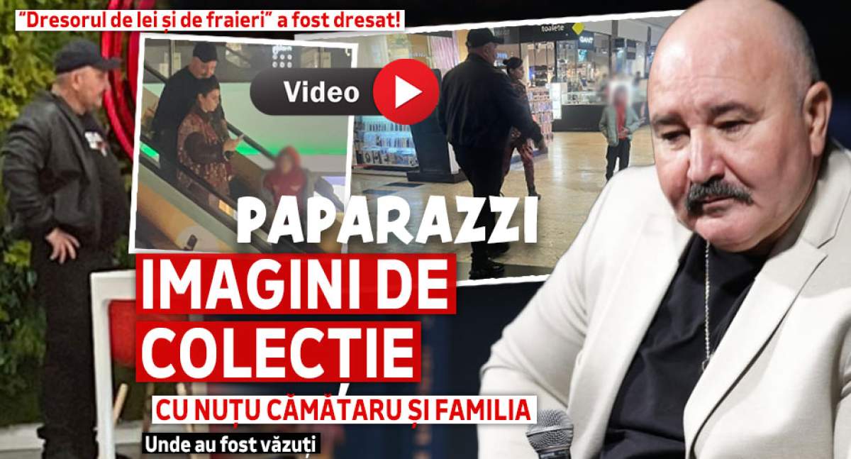 „Dresorul de lei și de fraieri” a fost dresat! Imagini de colecție cu Nuțu Cămătaru și familia. Unde au fost văzuți | PAPARAZZI