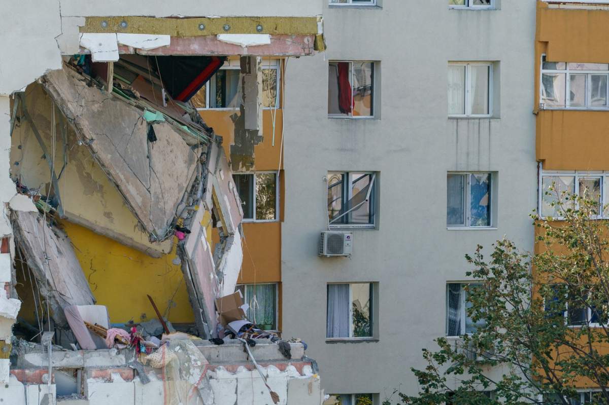 blocul explodat în Rahova