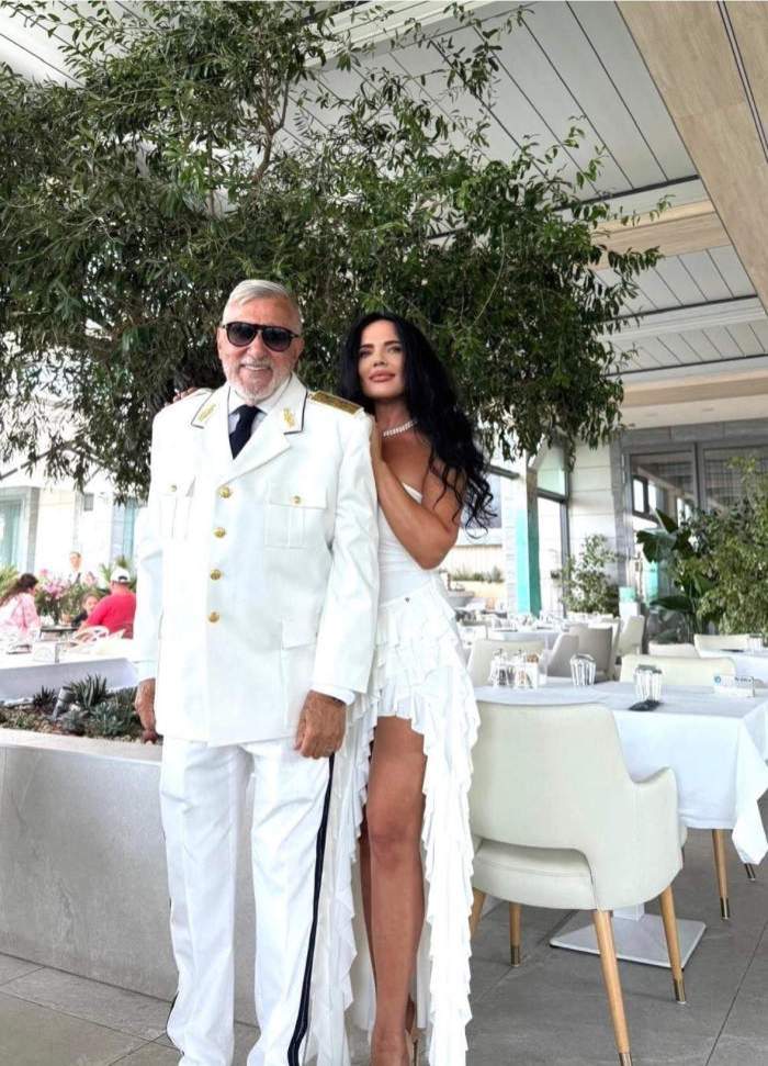 ioana nastase si ilie nastase imbracati in alb